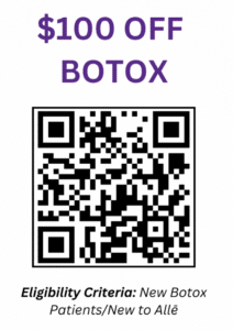 QR code Botox Savings